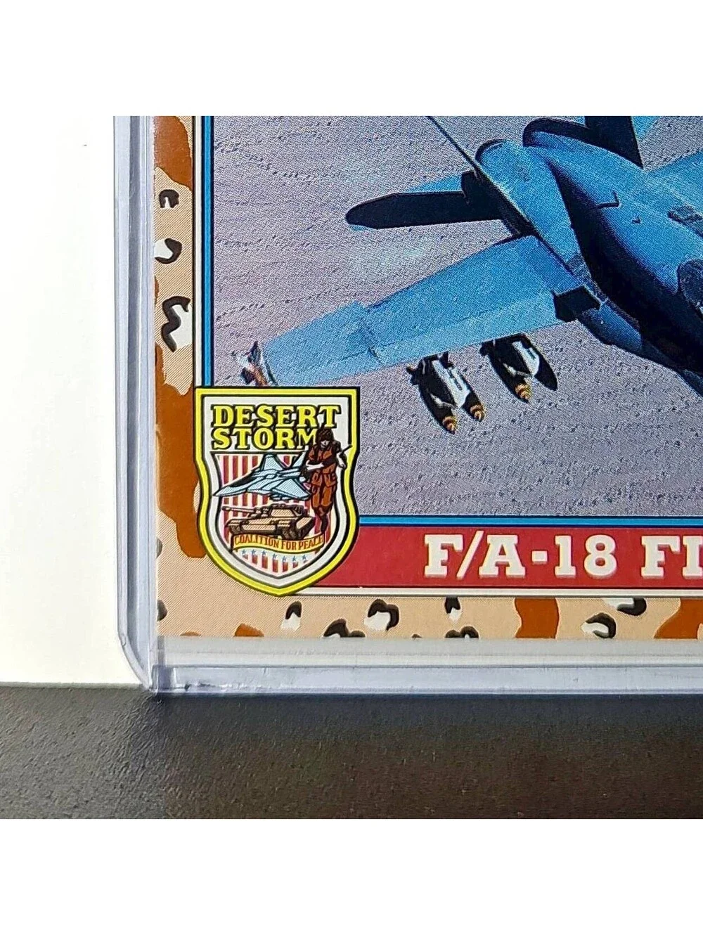 F/A-18 Fighter 1991 Topps Desert Storm #132 Card